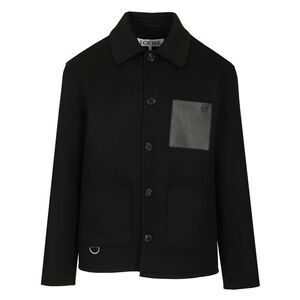 Loewe Men Wool And Cashmere Workwear Jacket